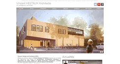 Desktop Screenshot of hestaux-architecture.com