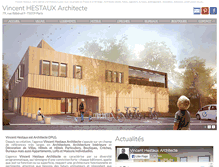 Tablet Screenshot of hestaux-architecture.com